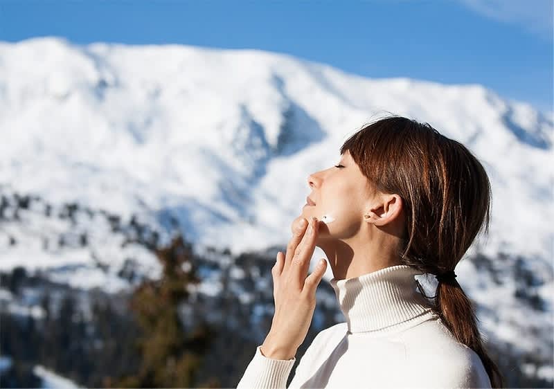 Crema solare per l'inverno