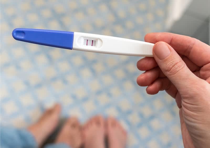 test di gravidanza positivo