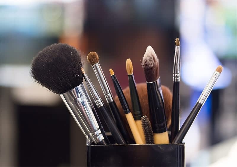 set pennelli per trucco