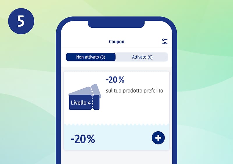 attiva e utilizza i coupon