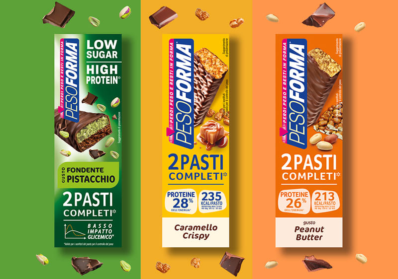 Pesoforma barrette pasti sostitutivi
