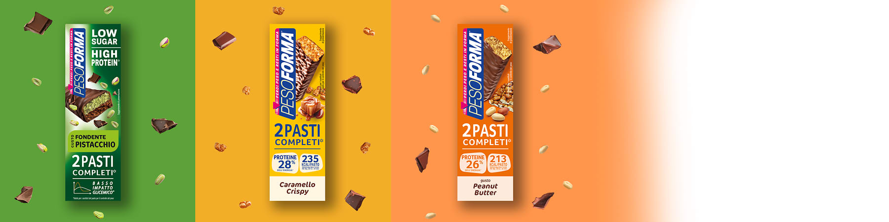 Pesoforma barrette pasti sostitutivi