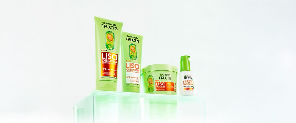 GARNIER FRUCTIS lisci cheratina