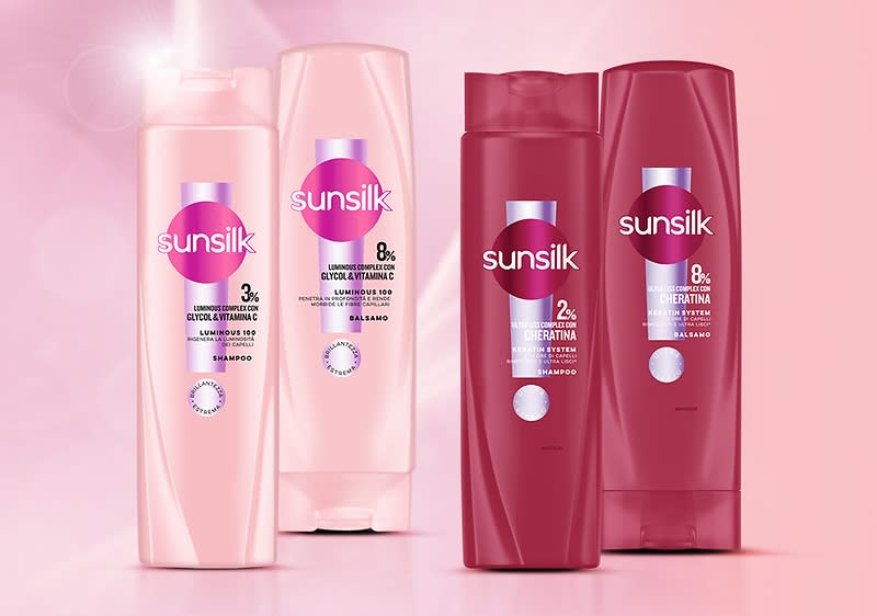 Sunsilk Luminous 100 & Sunsilk Keratin System 