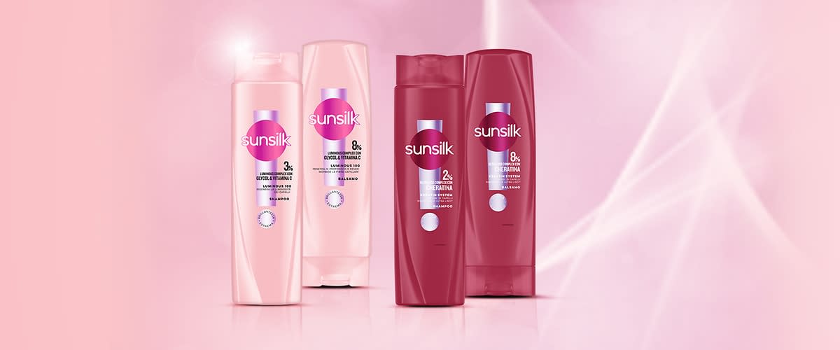 Sunsilk Luminous 100 & Sunsilk Keratin System