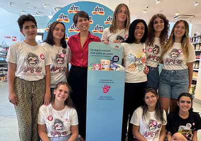 Donazione assorbenti dm Italia e FARE X BENE