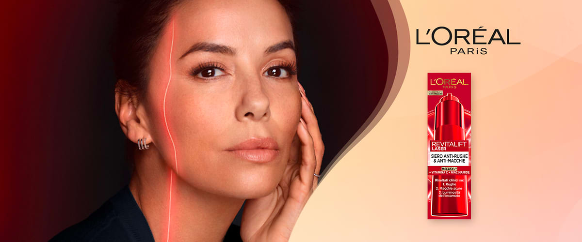 Novità L'Oréal Paris: siero Melasyl di Revitalift Laser per la routine anti-age.