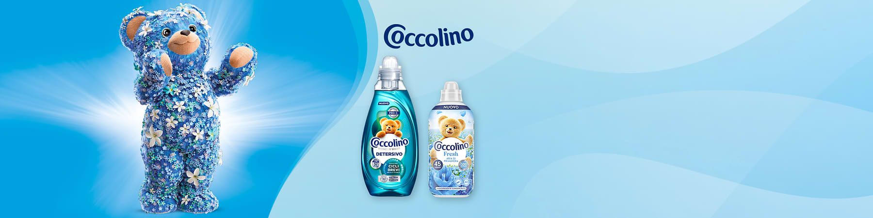 Coccolino Brandpage.