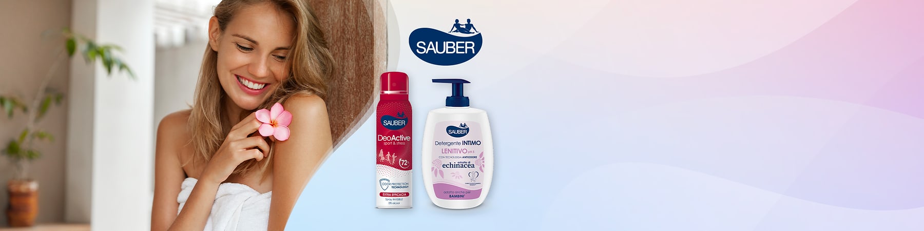 Sauber brand page.