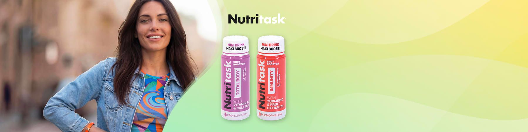 Nutritask Shot Booster: shot total body e shot immunity.