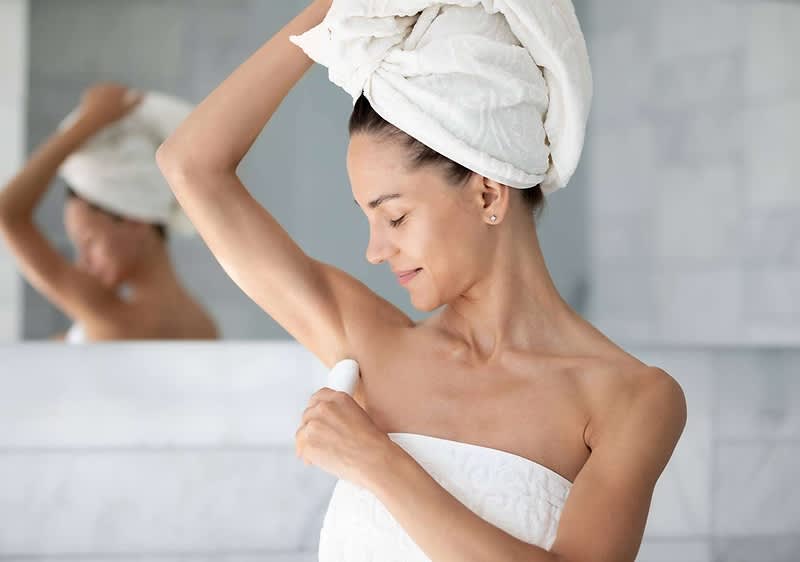 Deodoranti senza sali di alluminio.