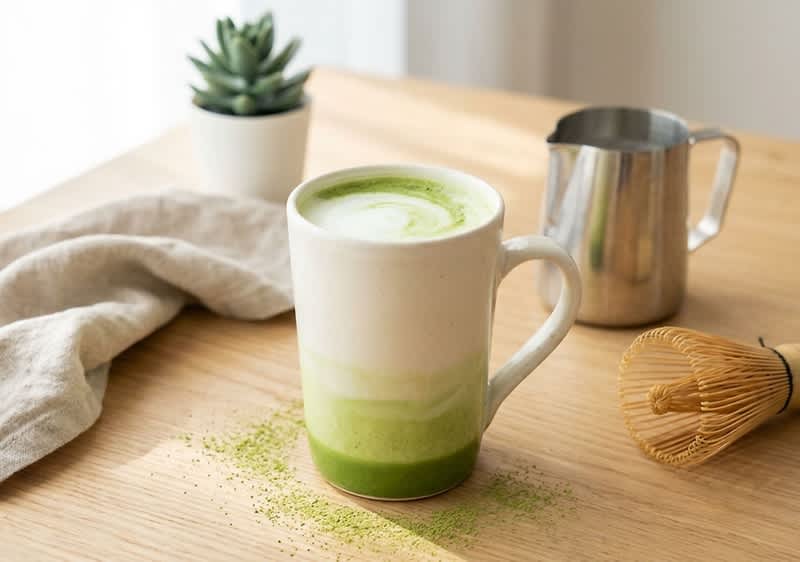 Matcha latte.