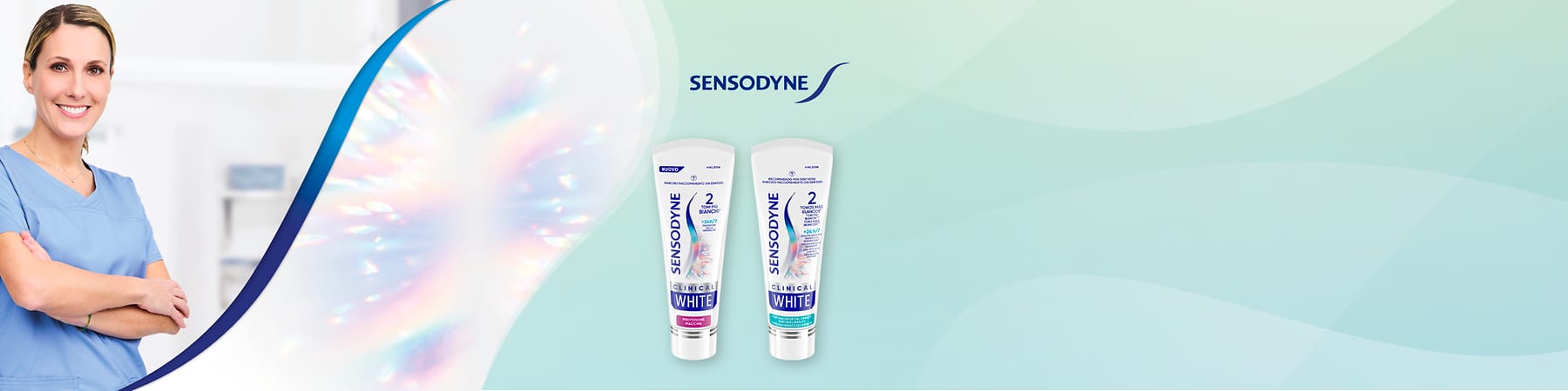 Sensodyne Clinical White
