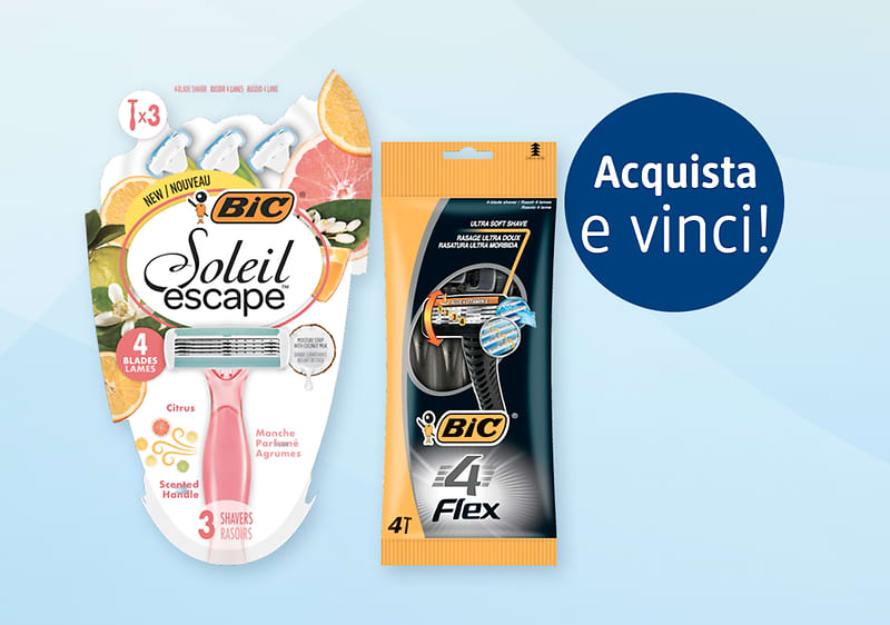 Concorso BIC® ti regala la spesa!