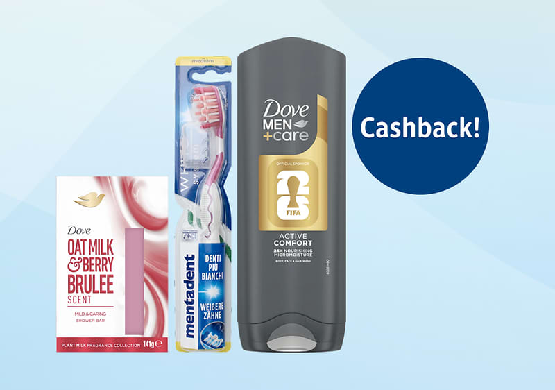 Cashback Dove & Mentadent: l'estate ti ripaga!