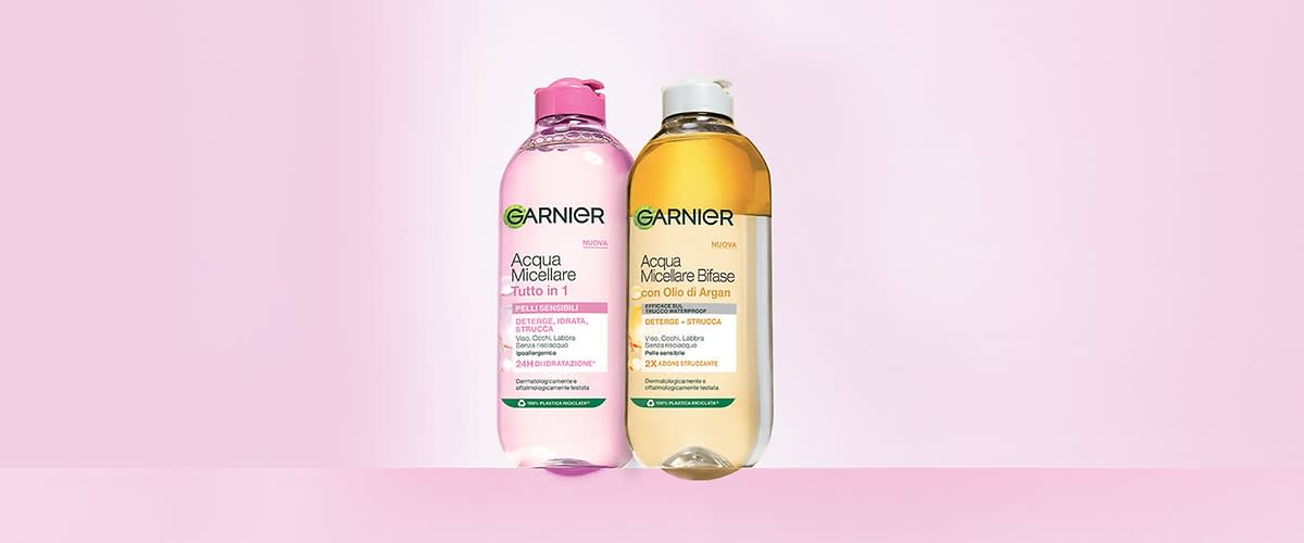 Cashback Garnier, acque micellari