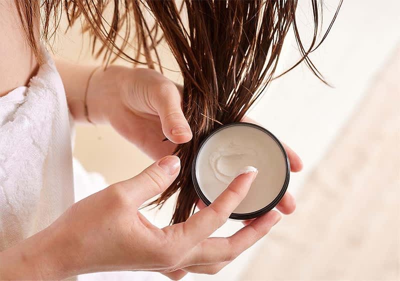 Maschera per capelli secchi.