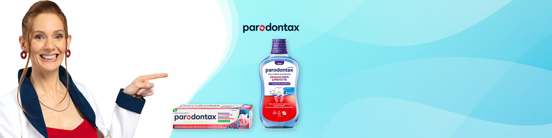parodontax Buehne