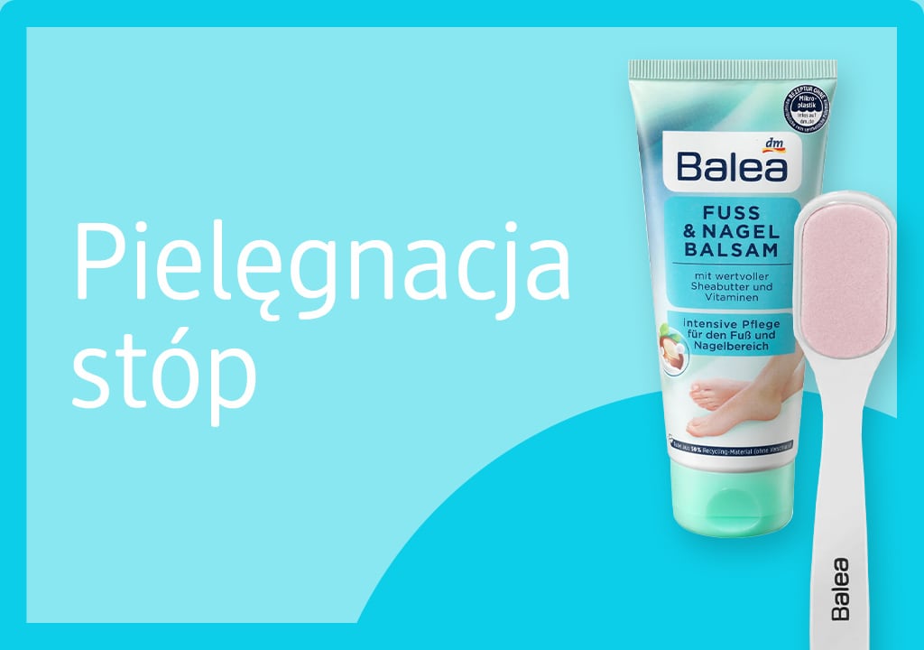 Produkty do pielęgnacji stóp Balea