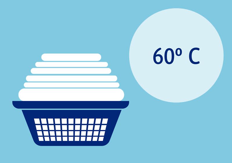 Pranie białej bielizny