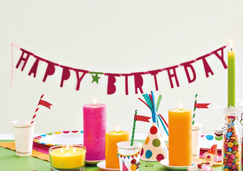 Girlanda Happy Birthday