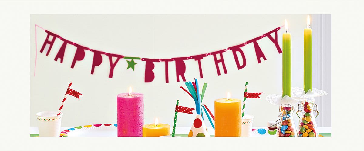 Girlanda Happy Birthday