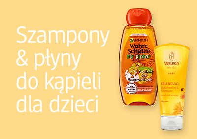 Szampon dla dzieci i produkty do kąpieli