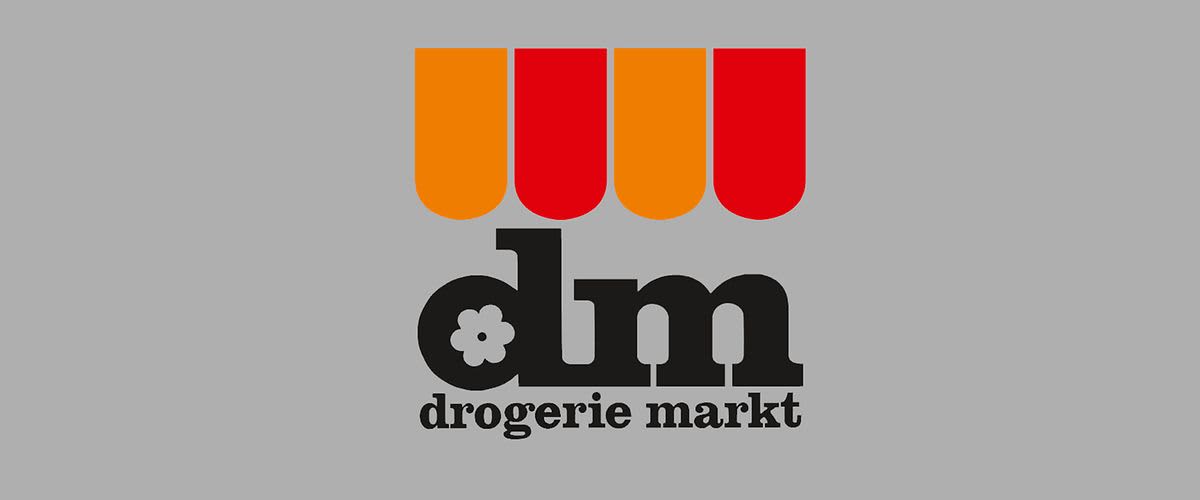 Historyczne logo dm