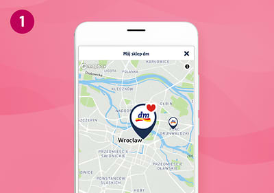 Opcja odbioru ekspresowego w sklepie, krok 1, ilustracja