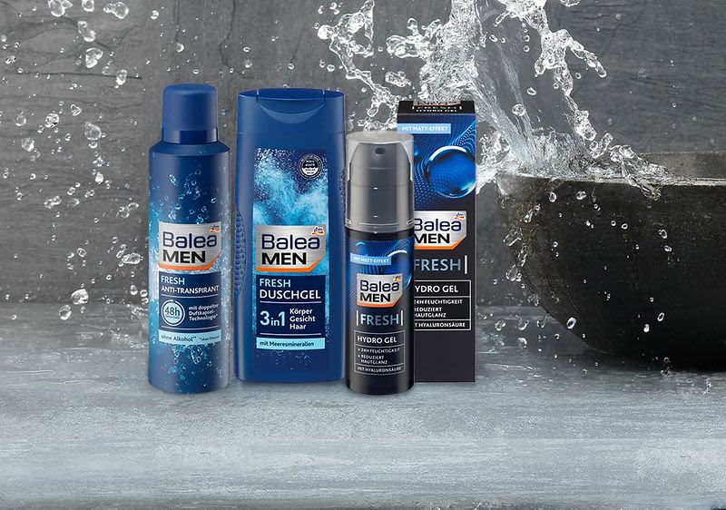 Seria do pielęgnacji Balea MEN Fresh