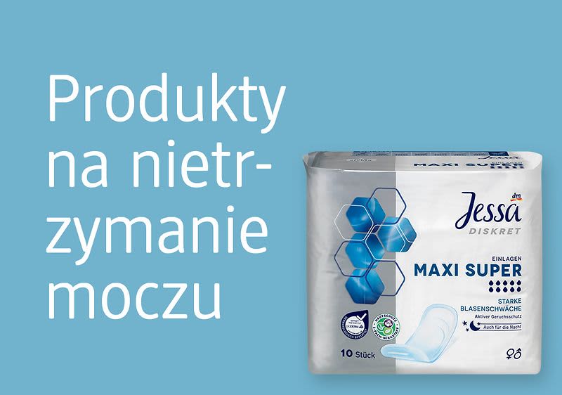 Artykuły na nietrzymanie moczu od Jessy