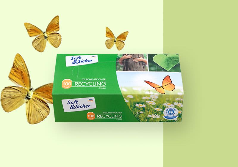 Chusteczki z recyklingu Soft&Sicher