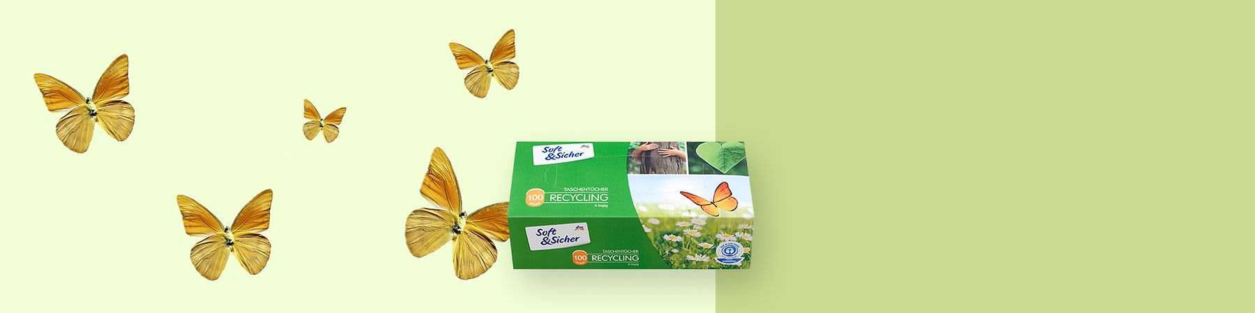 Chusteczki z recyklingu Soft&Sicher