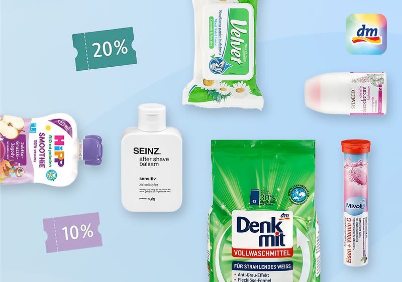 Kupony i akcje w drogerii dm