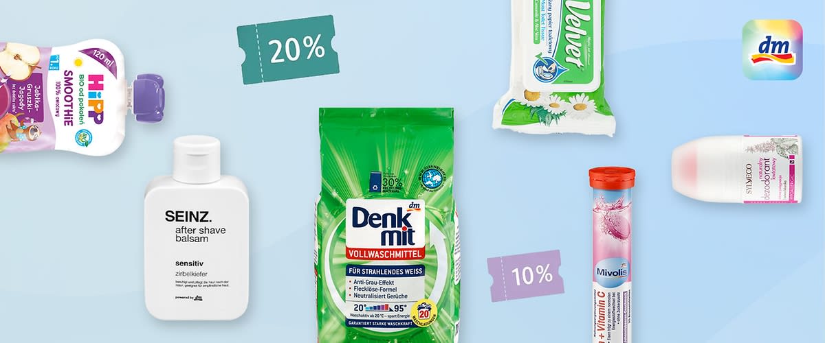 Kupony i akcje w drogerii dm