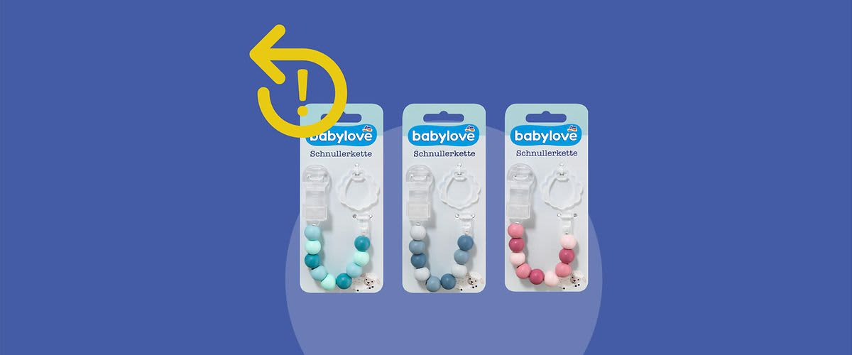 Wycofanie produktu Łańcuczek do smoczka marki babylove