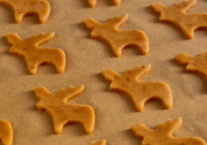 Gewürzplätzchen mit Ahornsirup