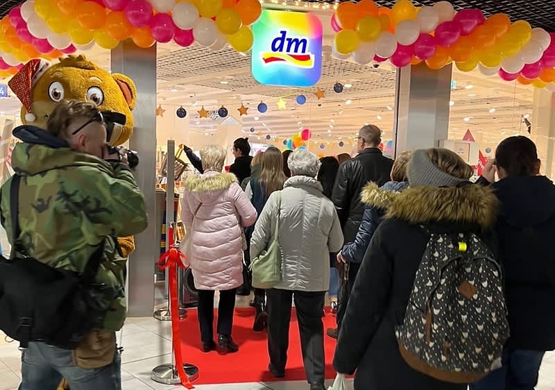 Otwarcie drugiej drogerii dm we Wrocławiu (Marino)