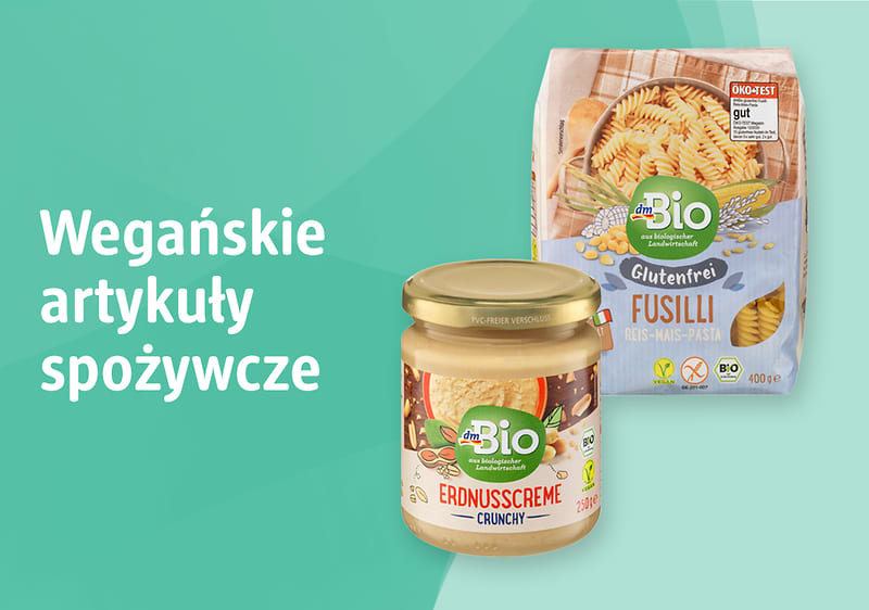 Wegańskie artykuły spożywcze