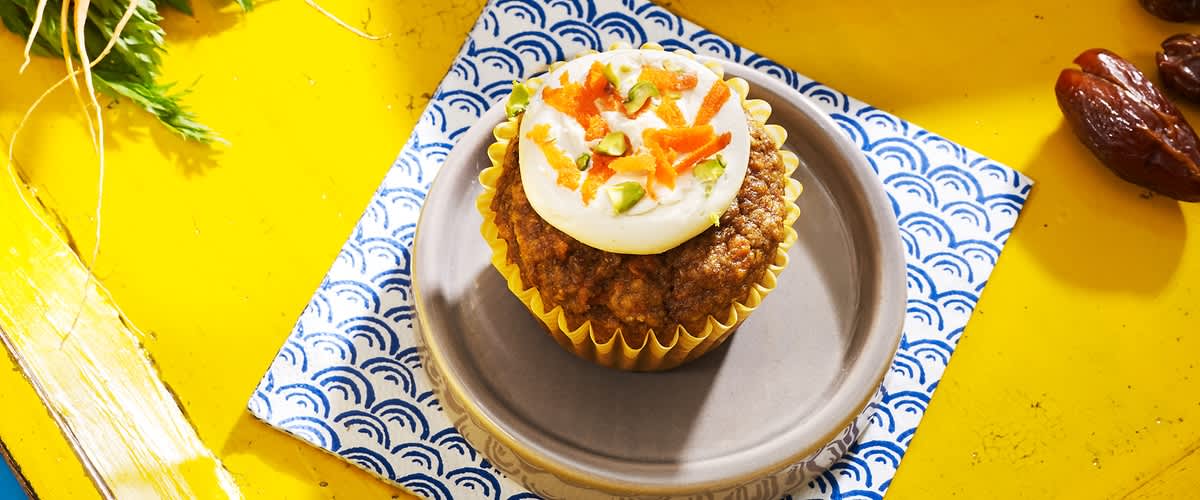 Spróbuj wegańskich muffinów z marchewką