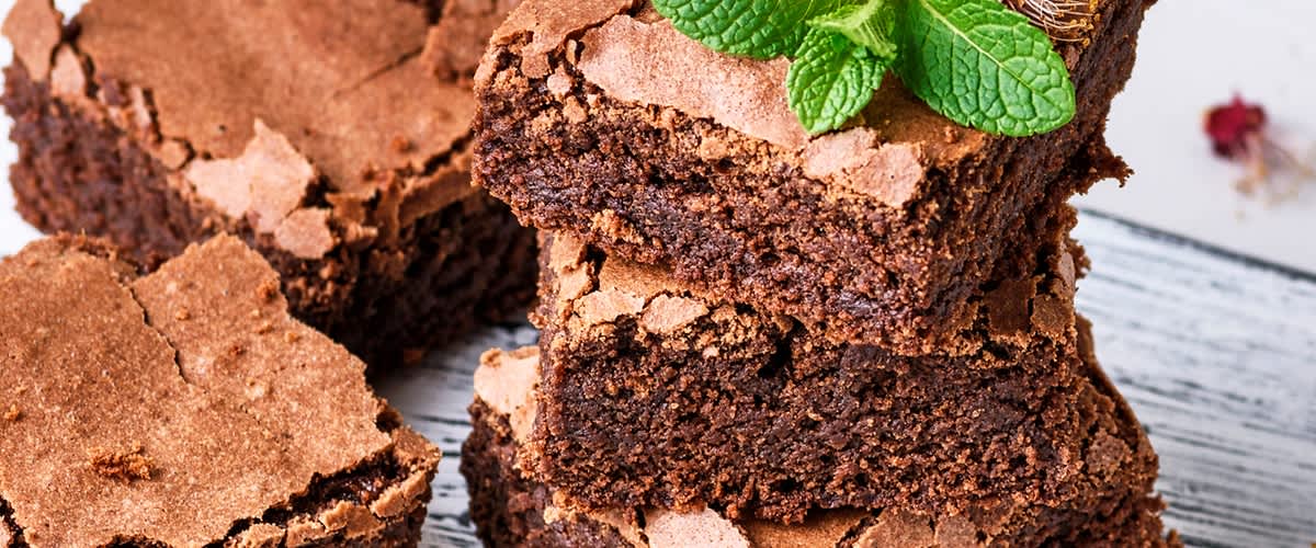 Spróbuj wegańskich brownie