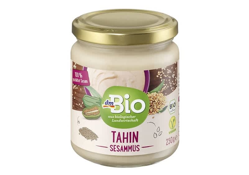 dm-drogerie markt wycofuje produkt dmBio Tahini, pasta sezamowa