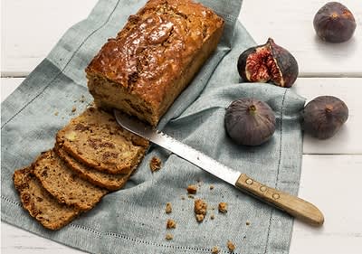 Wegański chlebek bananowy z figami