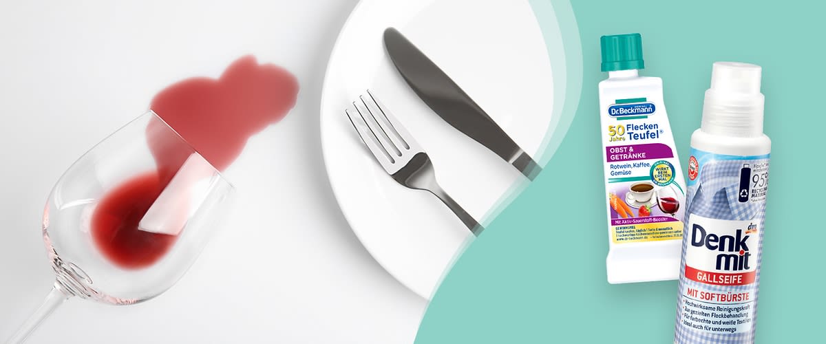 Usuwanie plam z obrusów