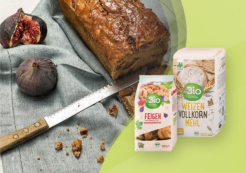 Pyszny chlebek bananowy z figami