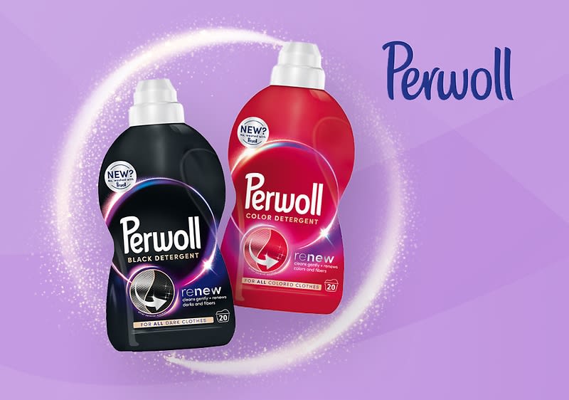 Nowa ulepszona formuła produktów Perwoll
