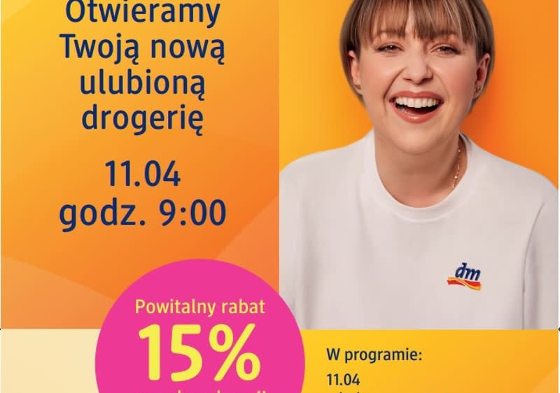 otwarcie drogerii dm