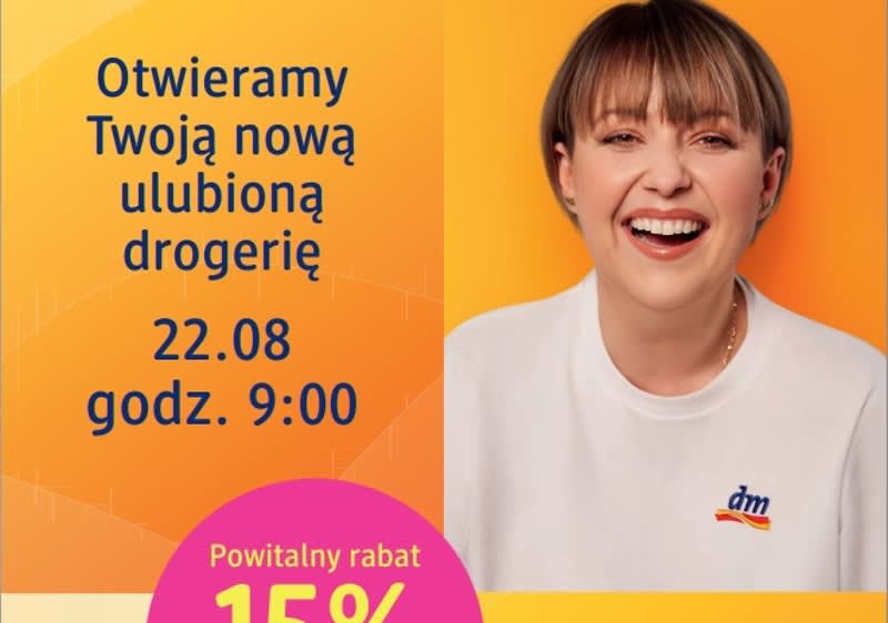 otwarcie drogerii dm