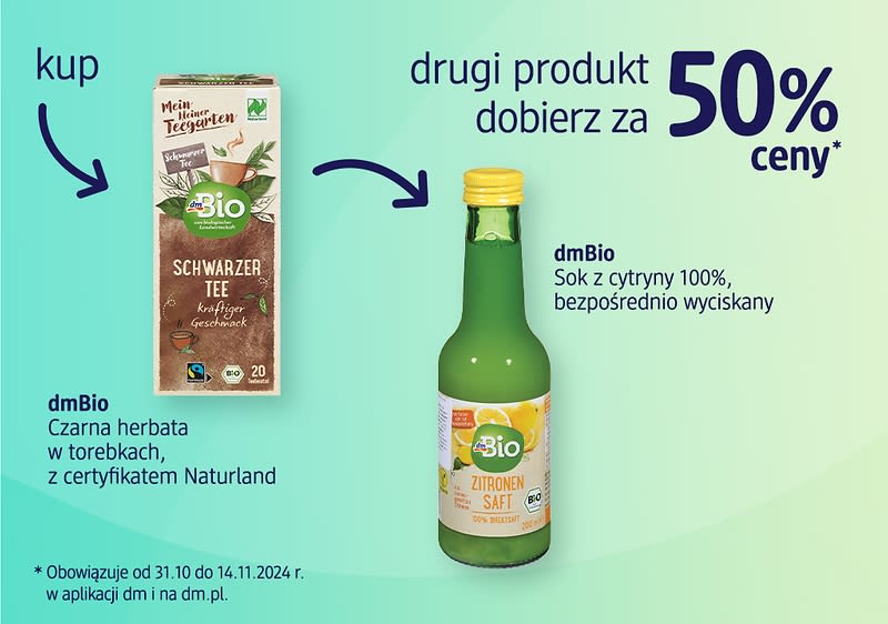 Drugi produkt za pół ceny