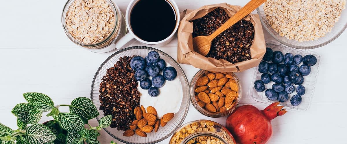 Zdrowe produkty spożywcze 